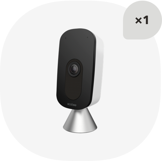 ecobee SmartCamera with an icon indicating a quantity of one