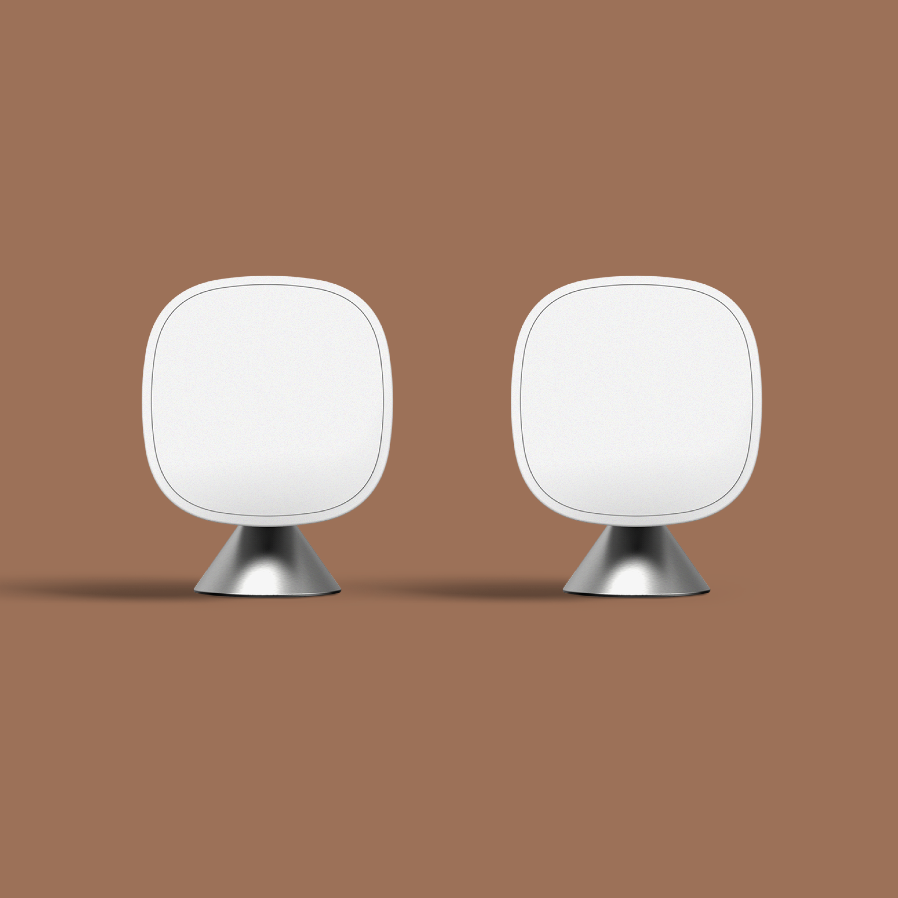 ecobee SmartSensor on a beige background