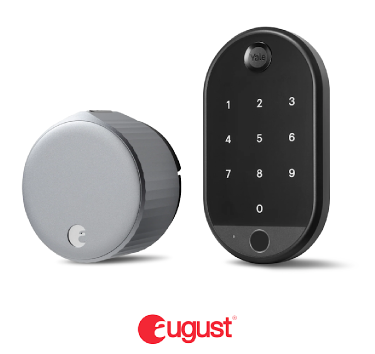 August door lock with august logo