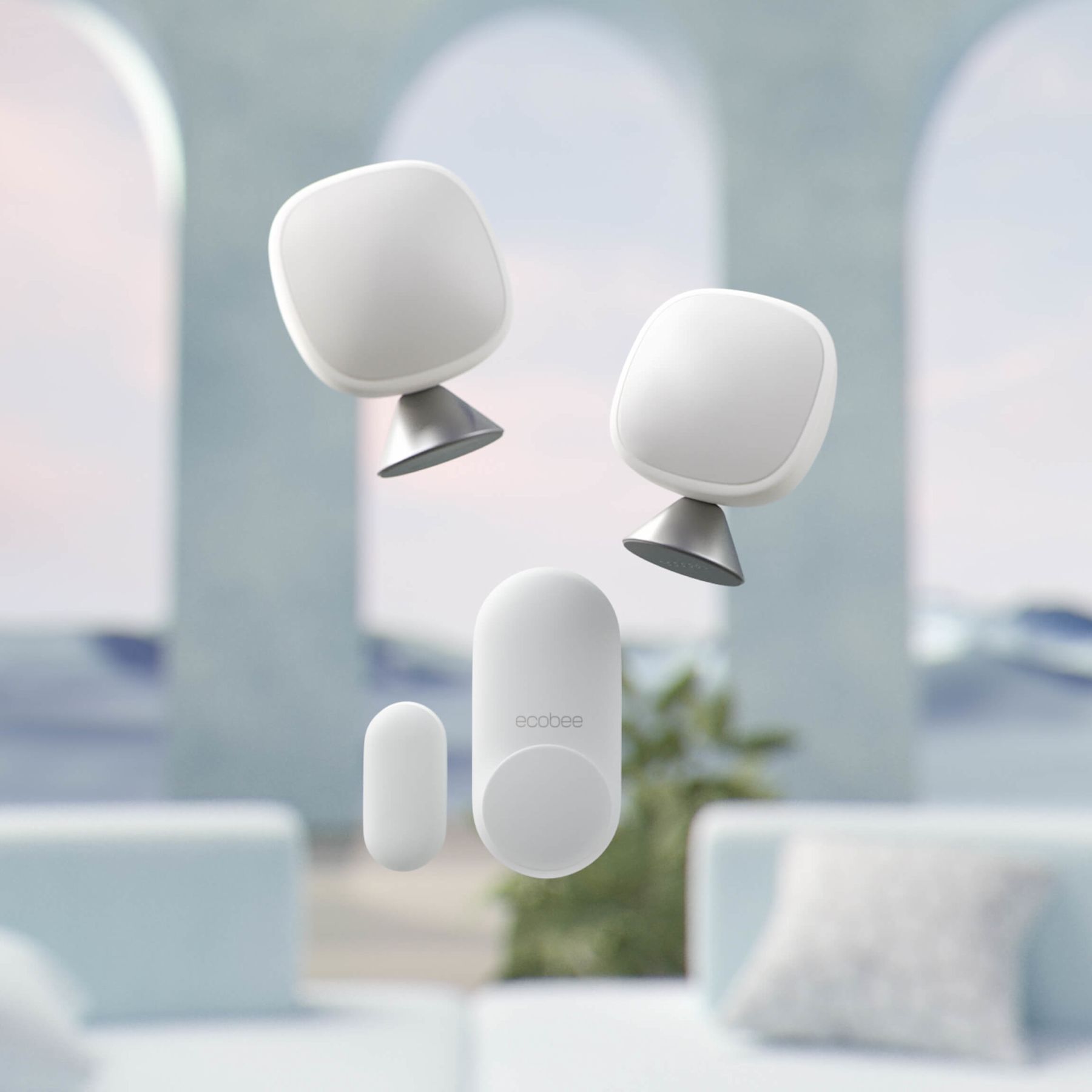 Temperature, motion and contact sensors ecobee