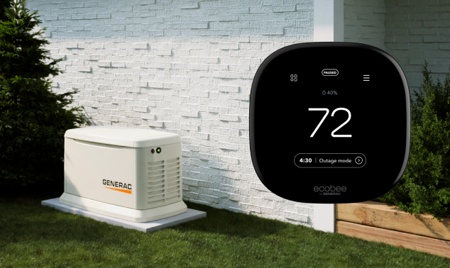 ecobee thermostat and generac generator