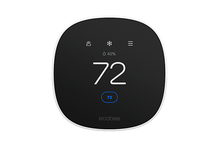 ecobee Smart Thermostat Essential front-facing render