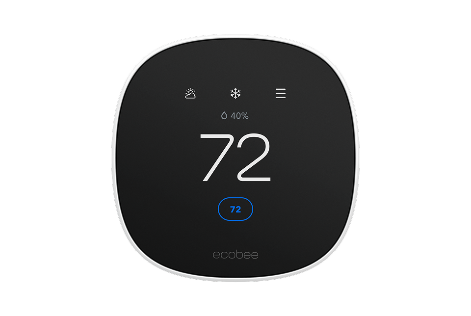 ecobee Smart Thermostat Essential front-facing render