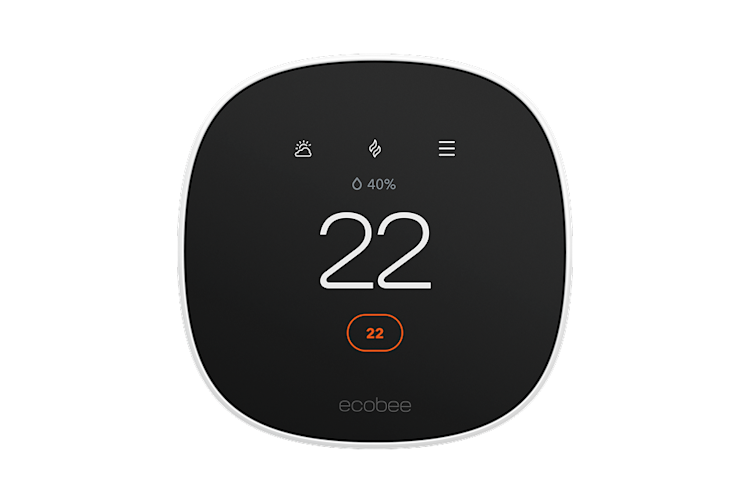 ecobee Smart Thermostat Essential front-facing render