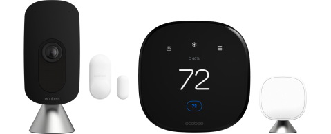 Smart camera smart thermostat and sensors