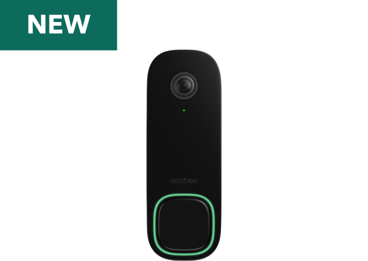 ecobee Smart Doorbell Camera with "new" flag