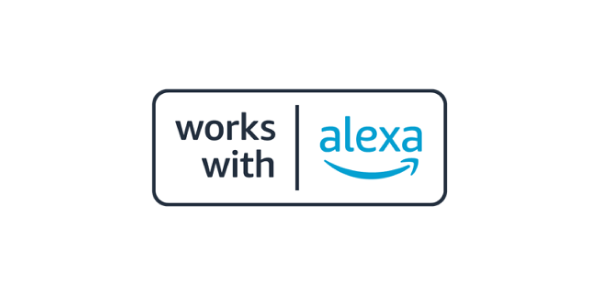 Amazon Alexa logo -  "works with Alexa"
