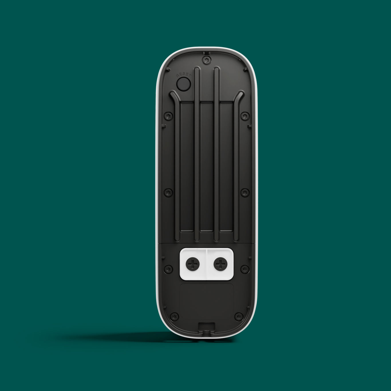 ecobee Smart Doorbell Camera on the edge of a door frame