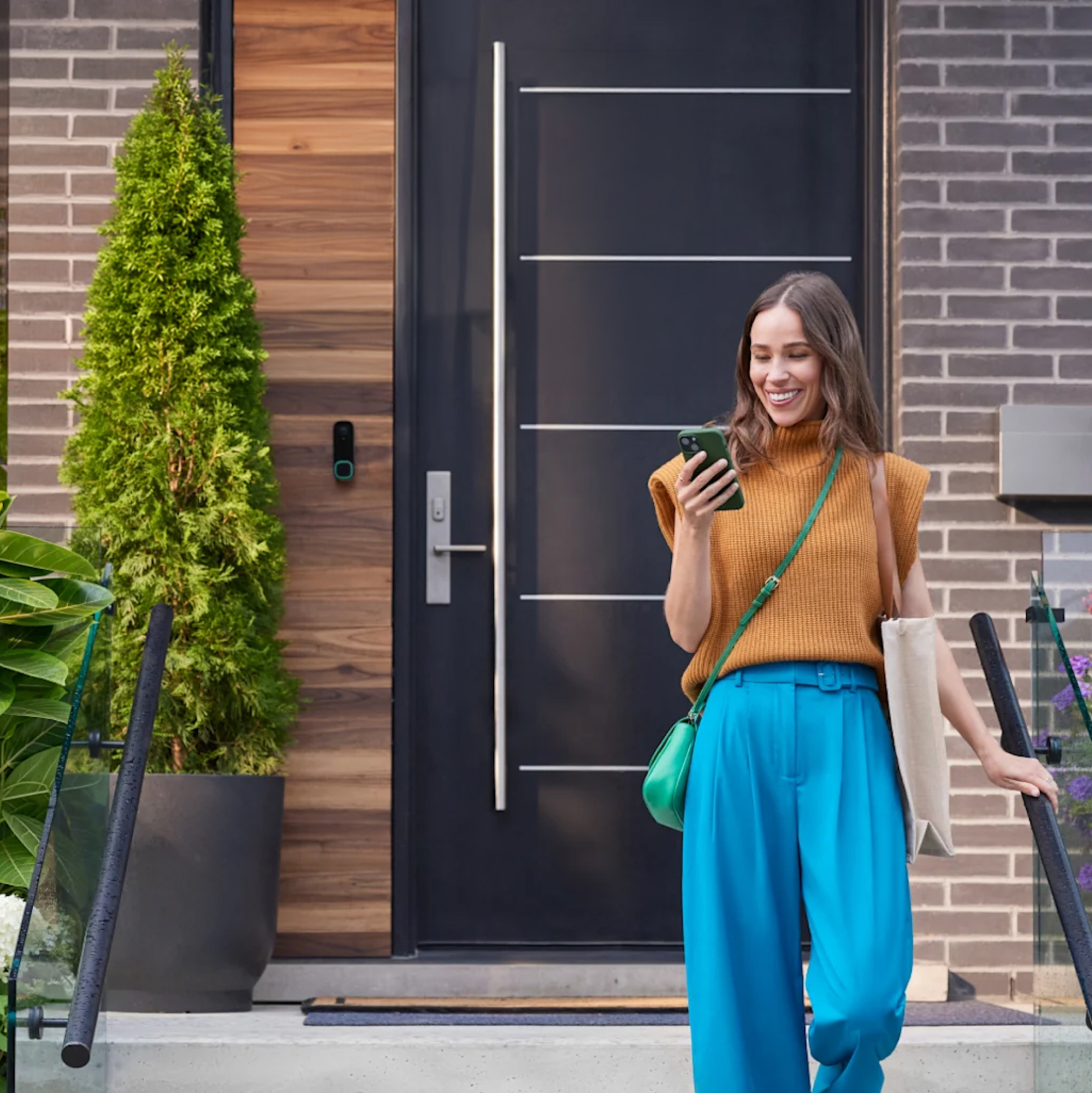 écran du téléphone montrant l’onglet « données du domicile » de l’application ecobee