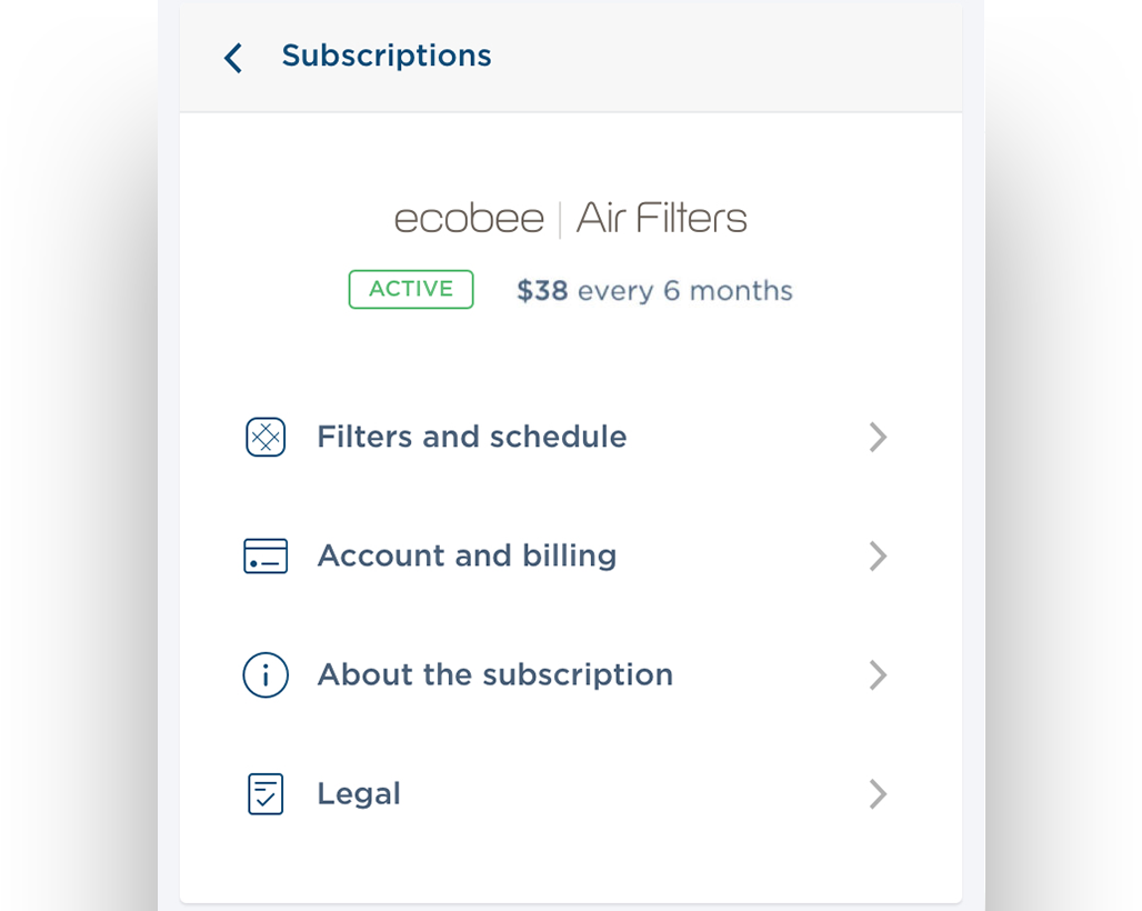 air filter delivery subscription