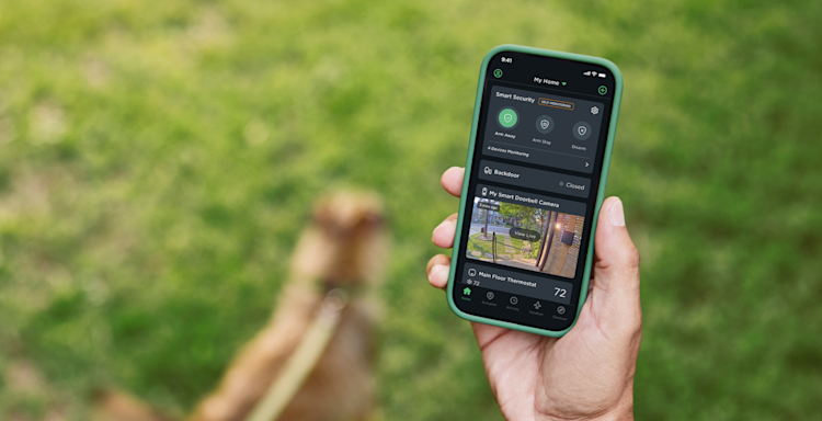 Convenient control right from the app.