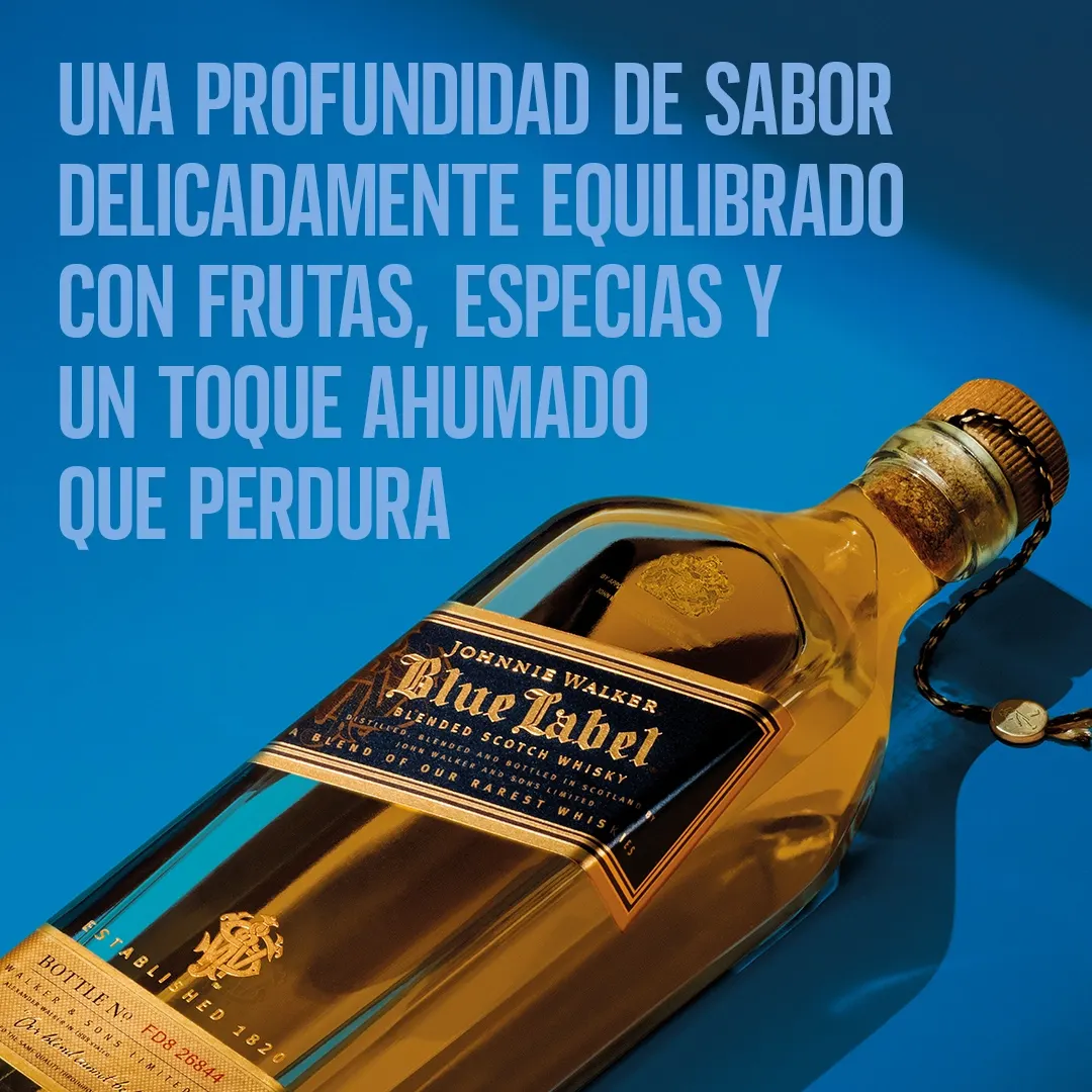 Whisky Johnnie Walker Blue Label Botella