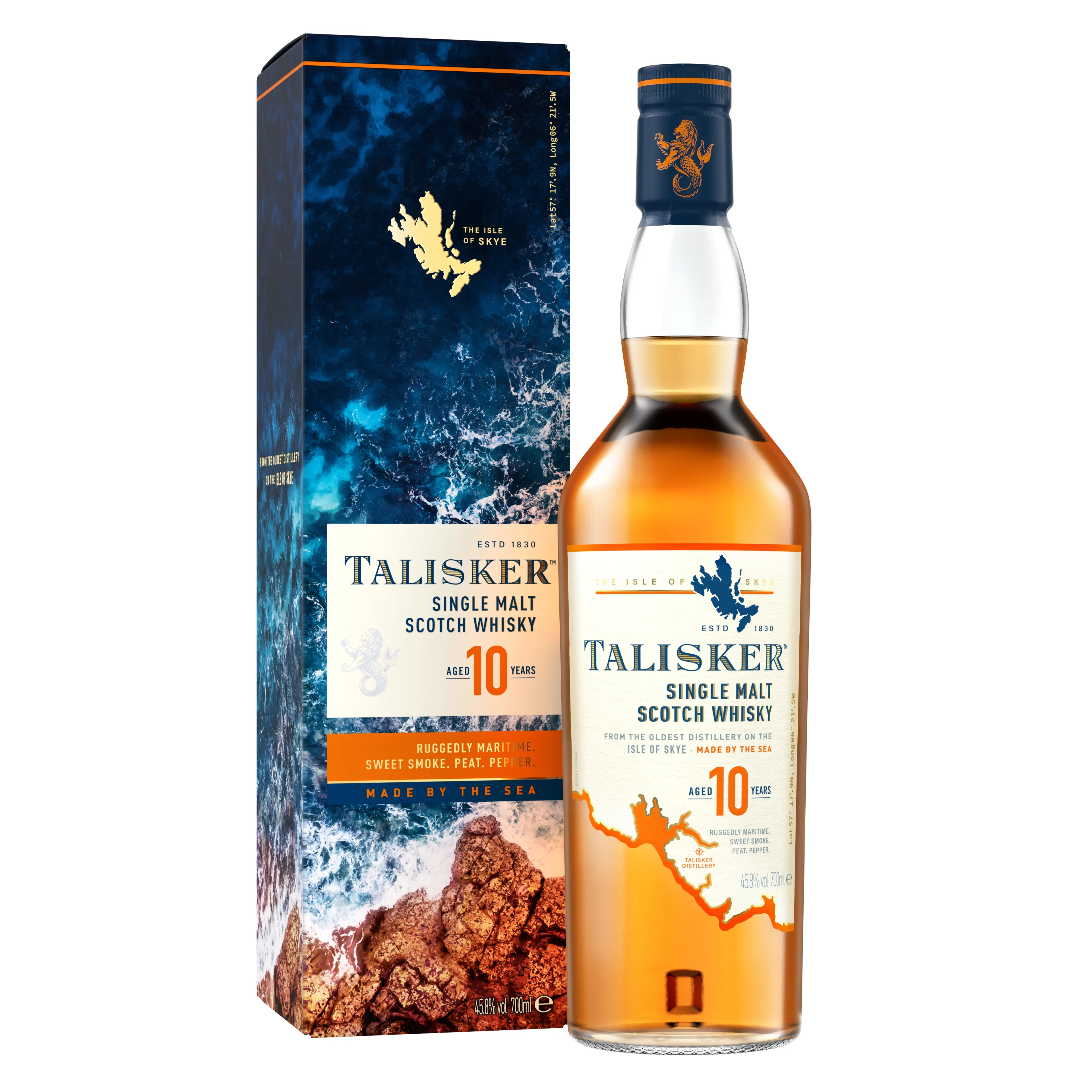 Talisker 10 Años Whisky Escocés De Malta 70cl