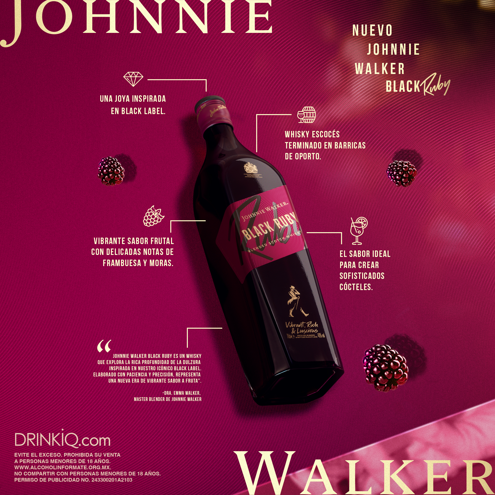 Johnnie Walker Black Ruby | The Bar España