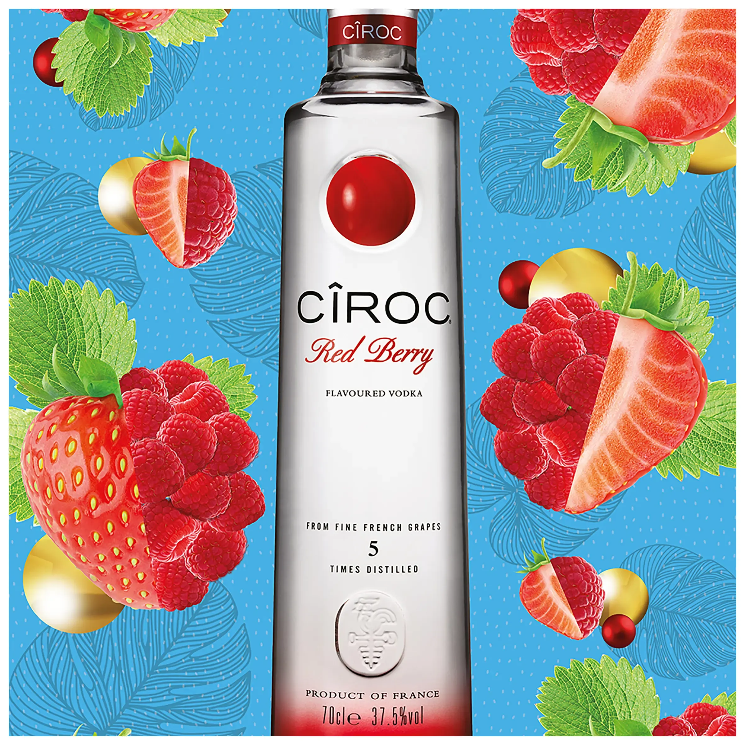 Ciroc Red Berry Vodka 70cl