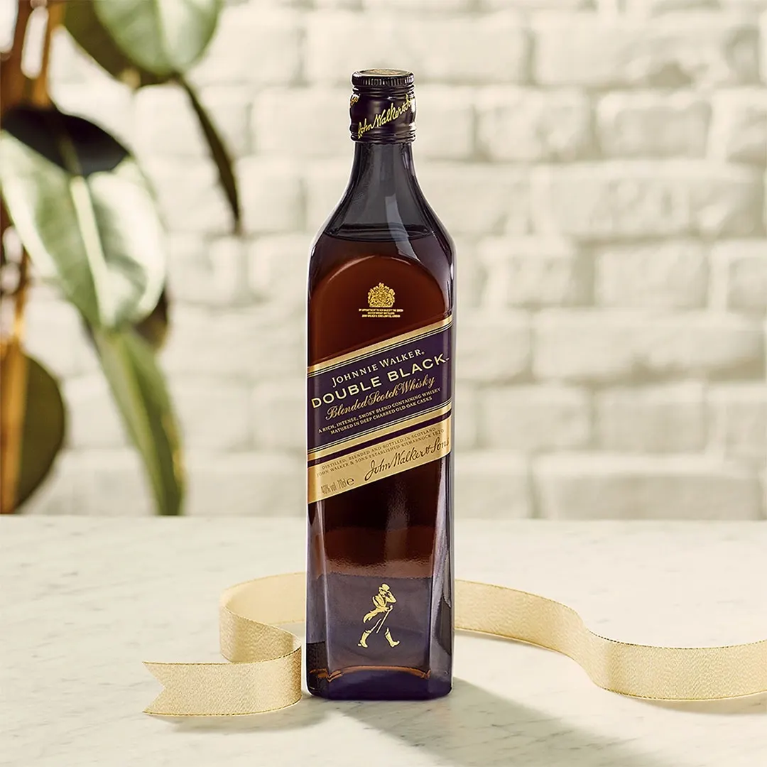 Whisky Johnnie Walker Double Black Botella