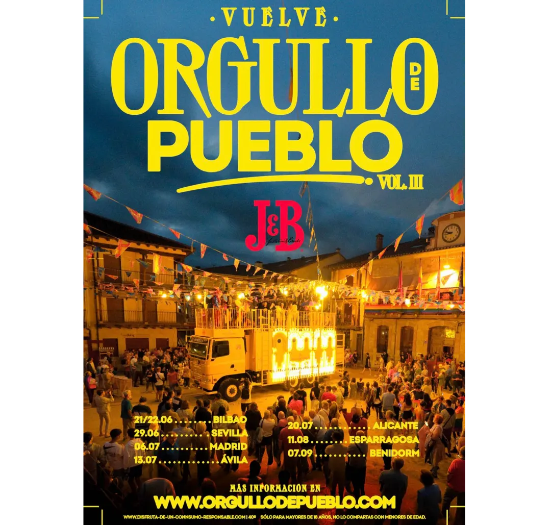 Gira Orgullo de Pueblo 2024 J&B