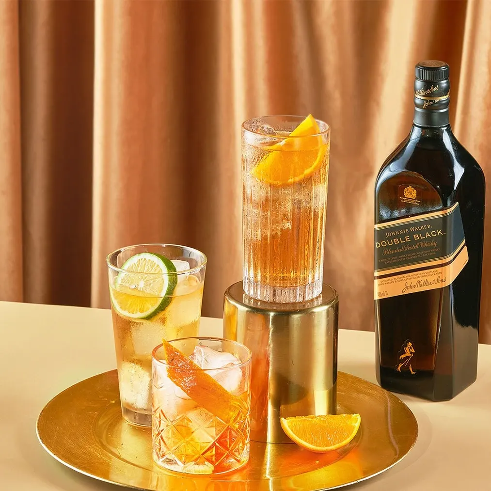 Whisky Johnnie Walker Double Black Botella