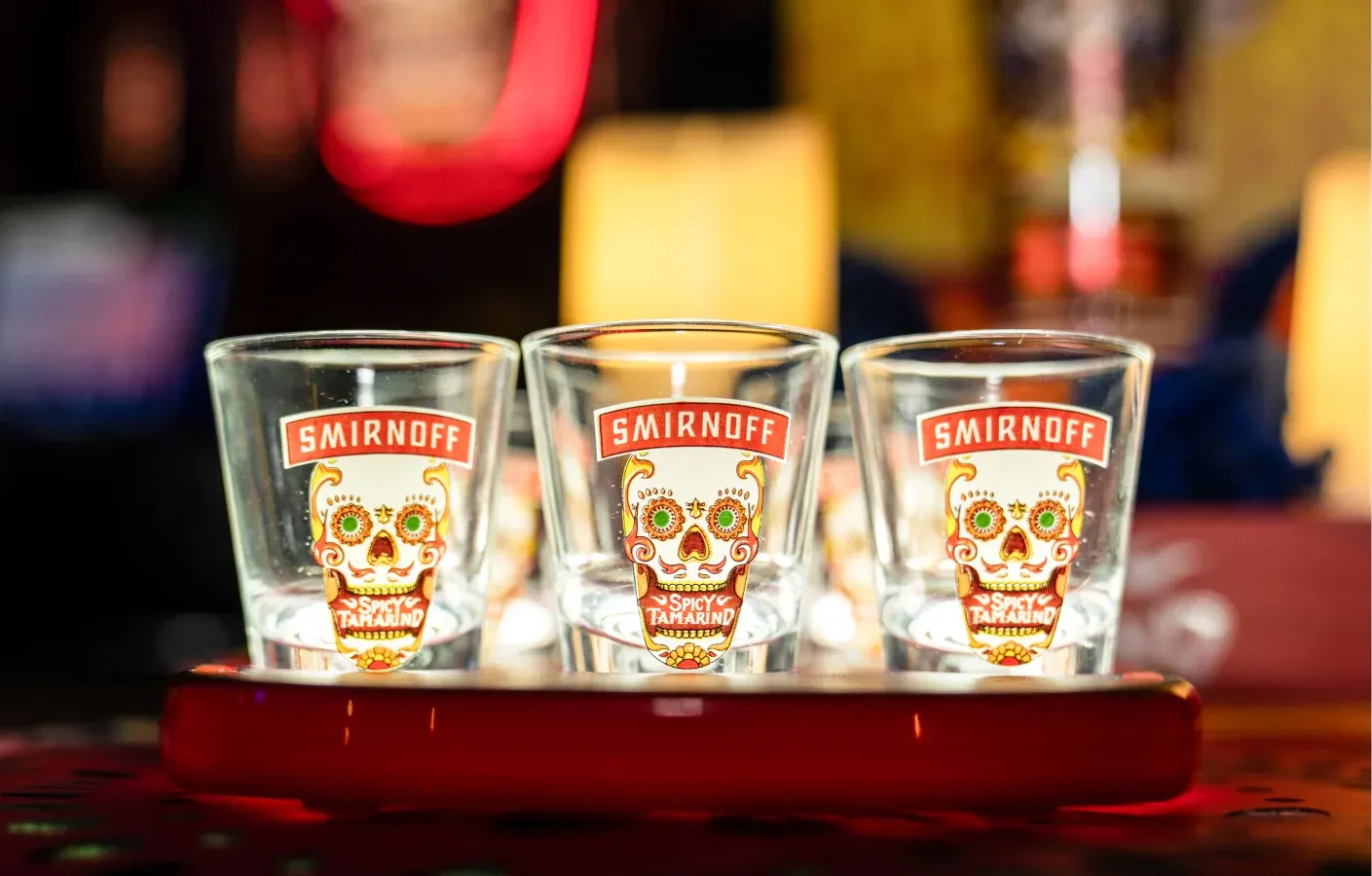 Chupitos de Smirnoff Tamarindo