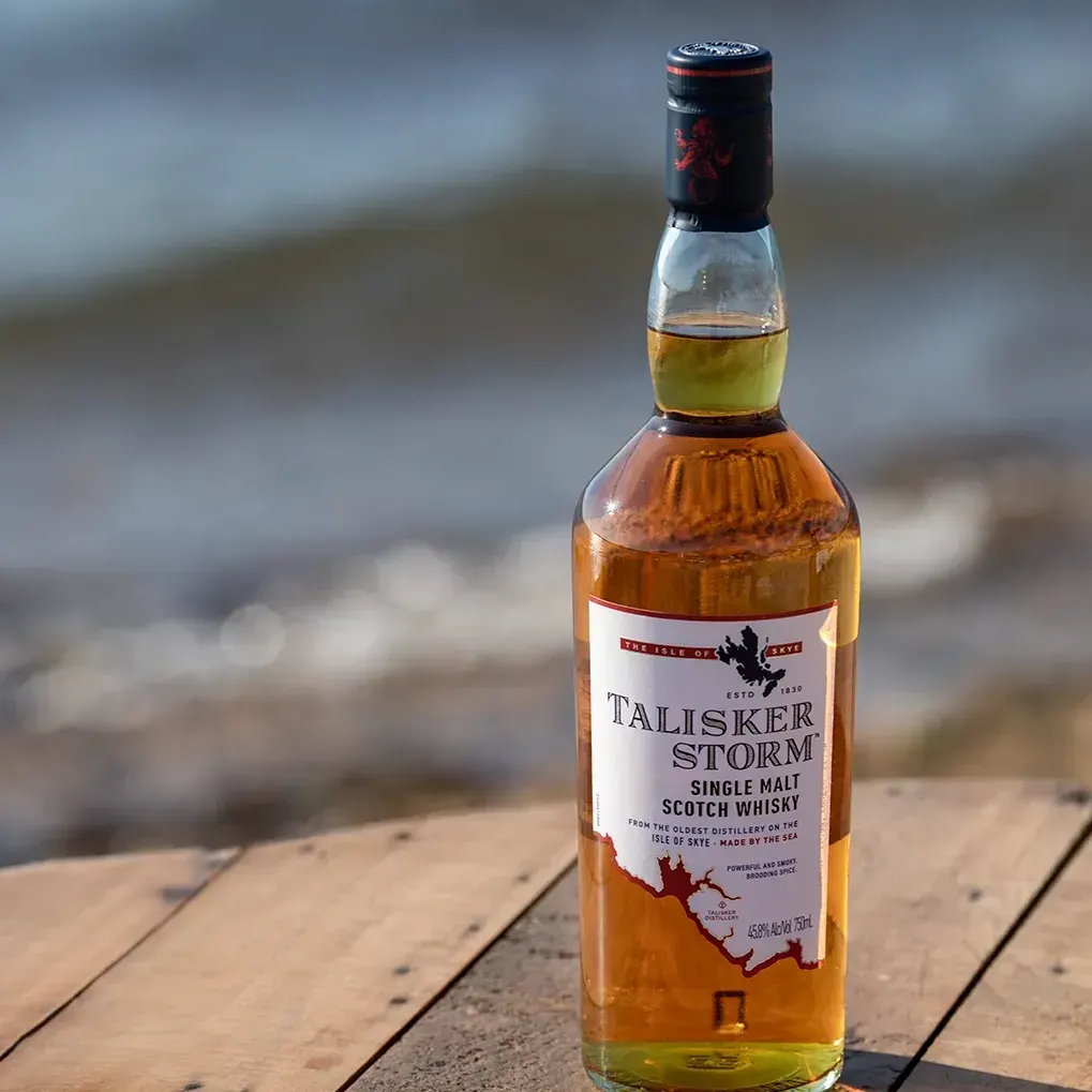 talisker botella