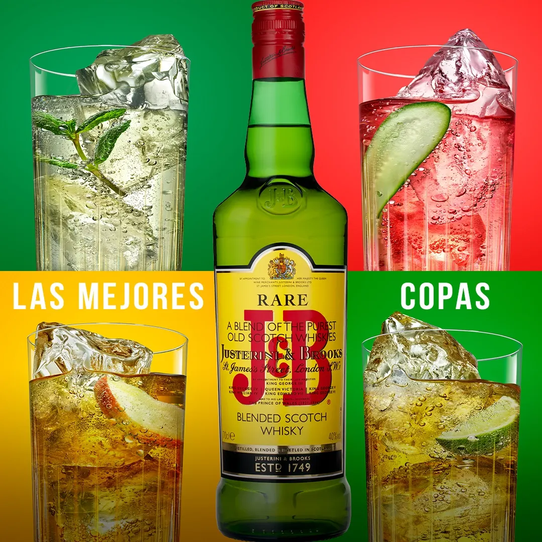 J&B Rare Whisky Escocés De Mezcla 1L