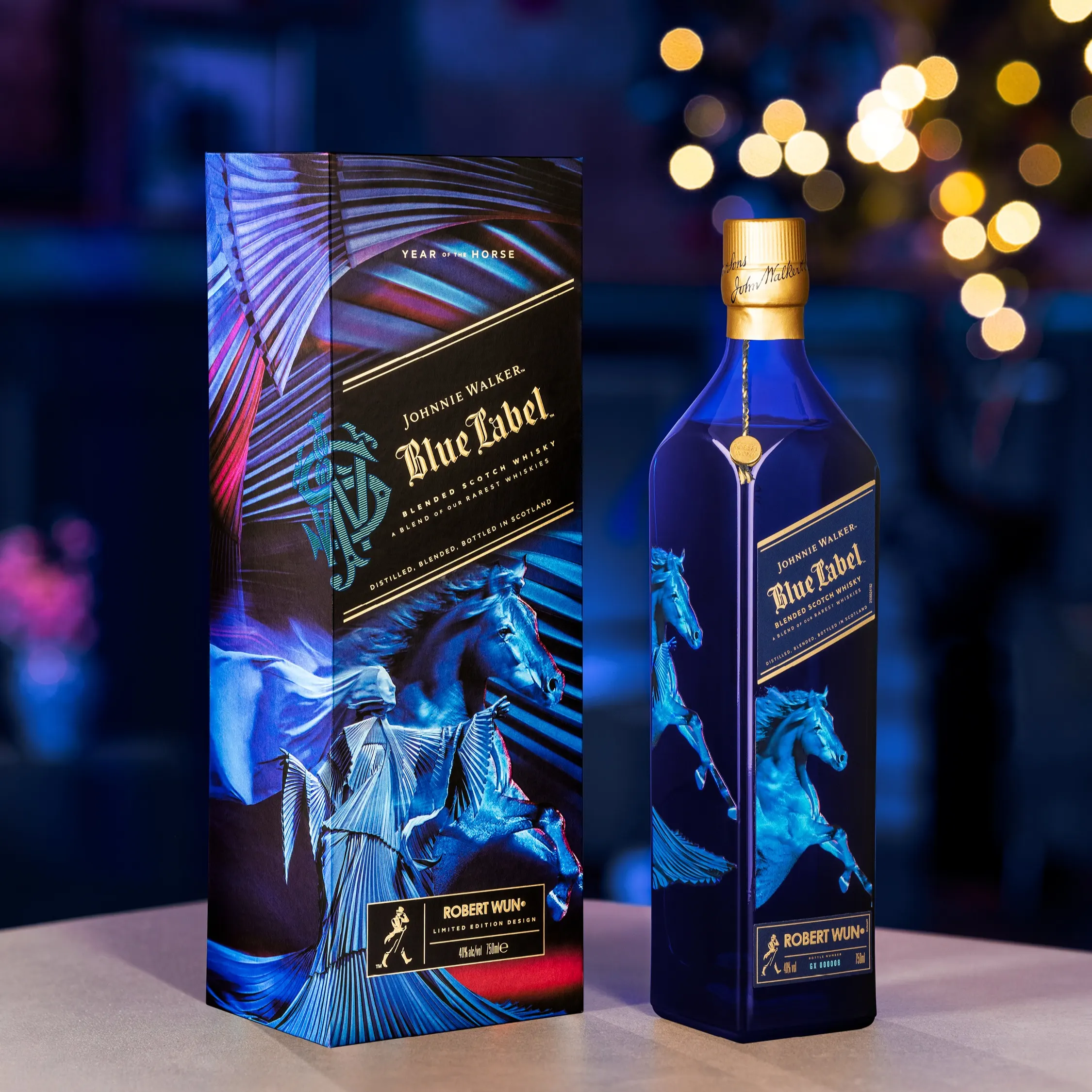 Johnnie Walker Blue Año Nuevo Lunar, Año del Caballo x Robert Wun