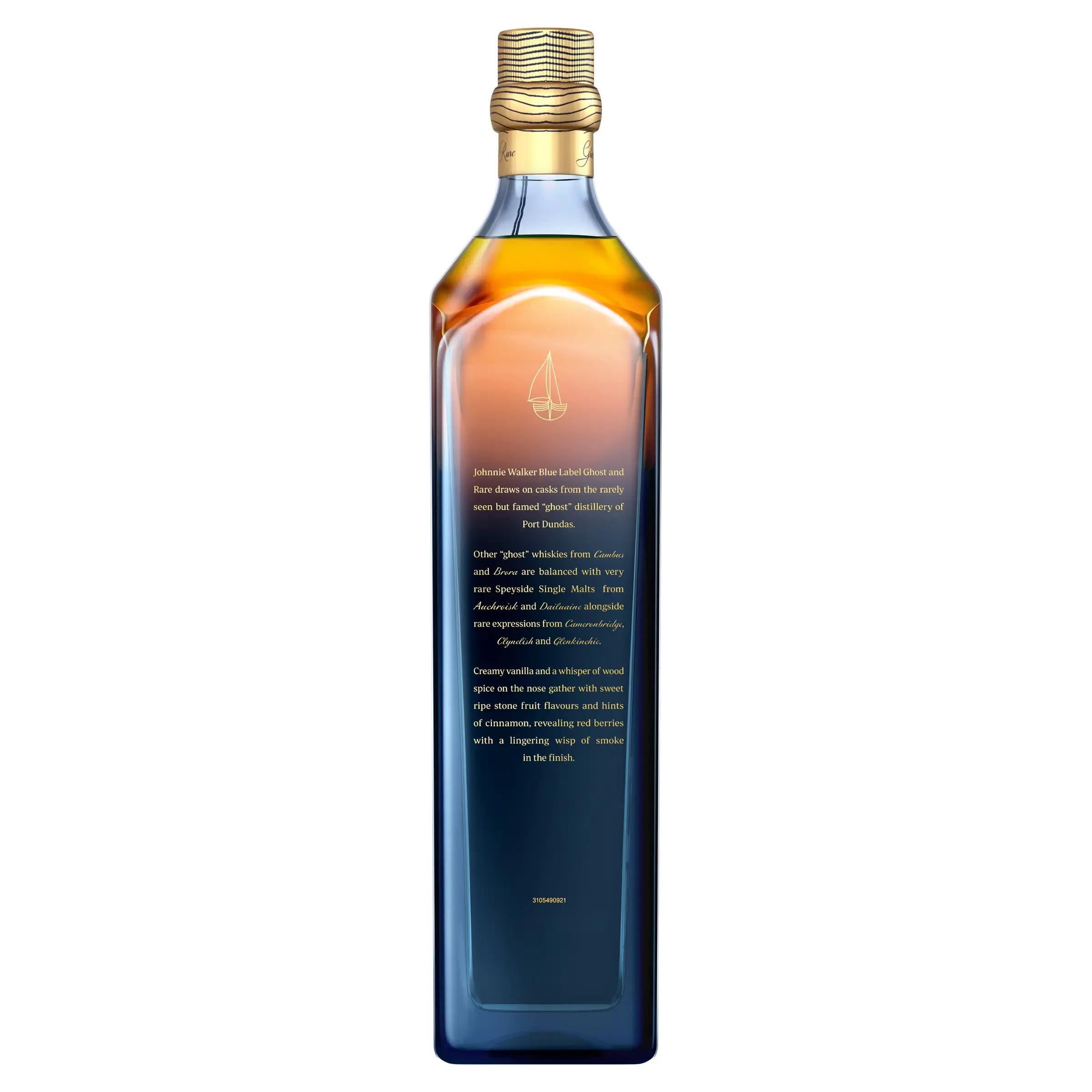 Johnnie Walker Blue Label Ghost & Rare Port Dundas whisky escocés de mezcla 70cl