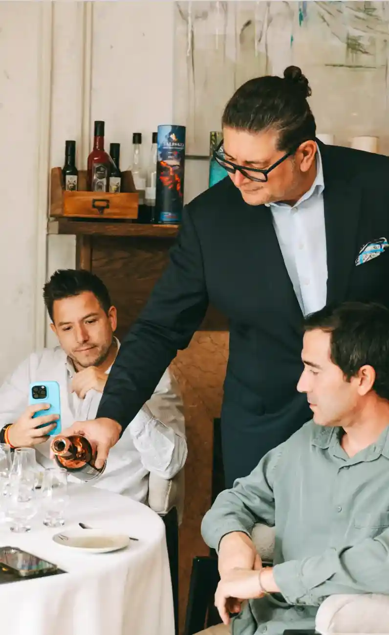 The Blue Tasting Ritual