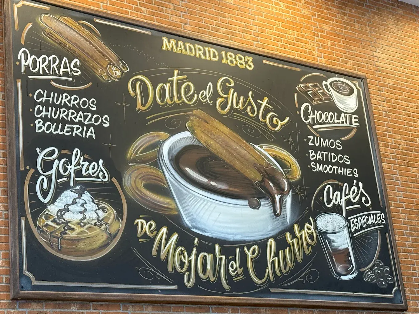 xChocolatería Madrid 1883 Oasiz 