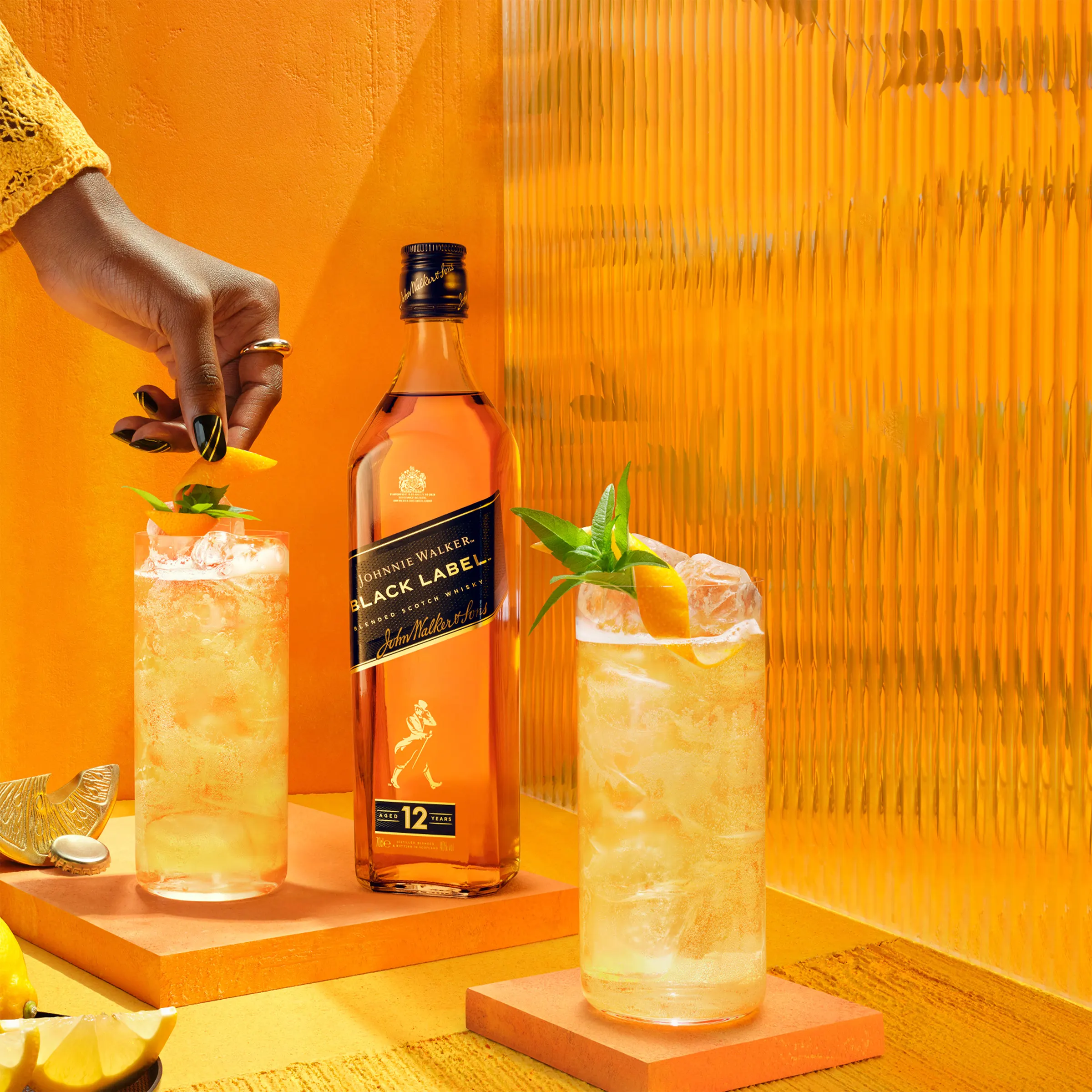 Crisp Citrus Johnnie & Lemon