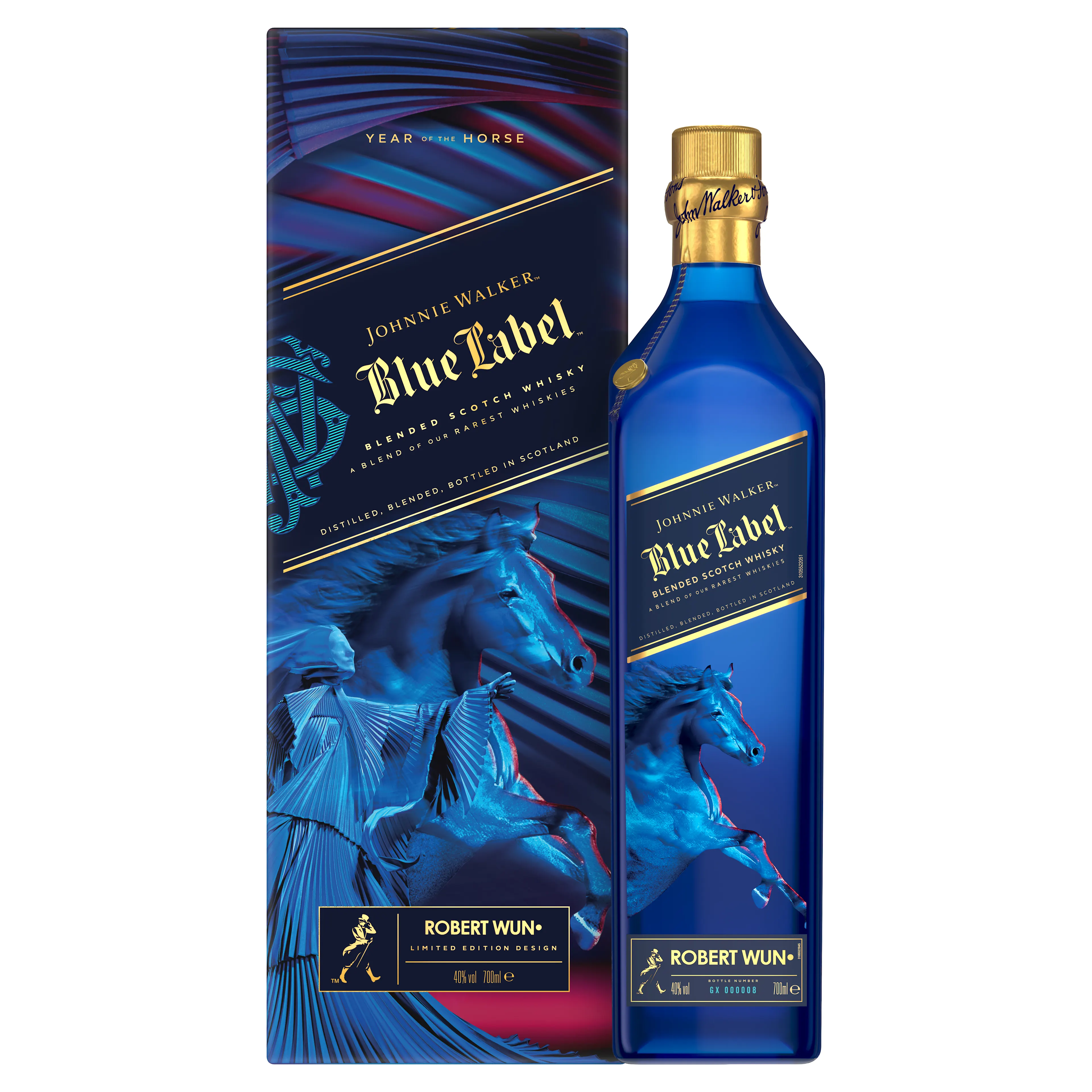 Johnnie Walker Blue Año Nuevo Lunar, Año del Caballo x Robert Wun