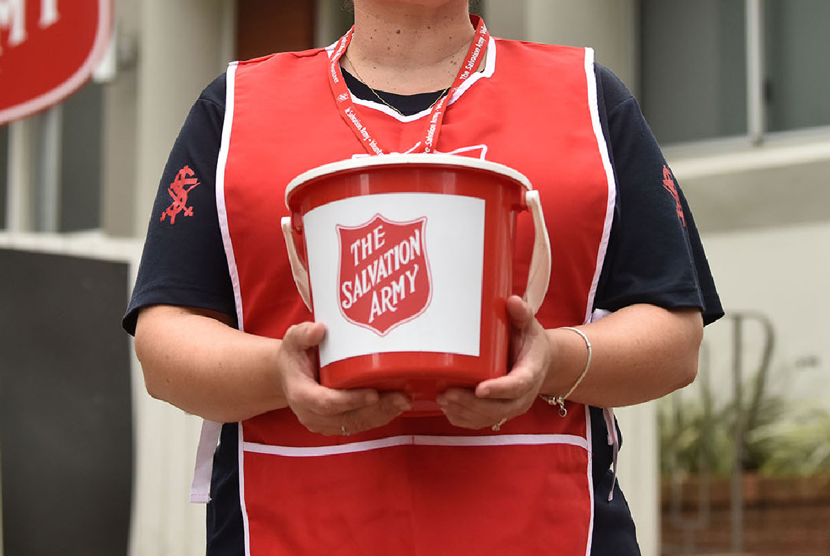 Salvation Army's Christmas Kettle kick-started with $1.5M from President