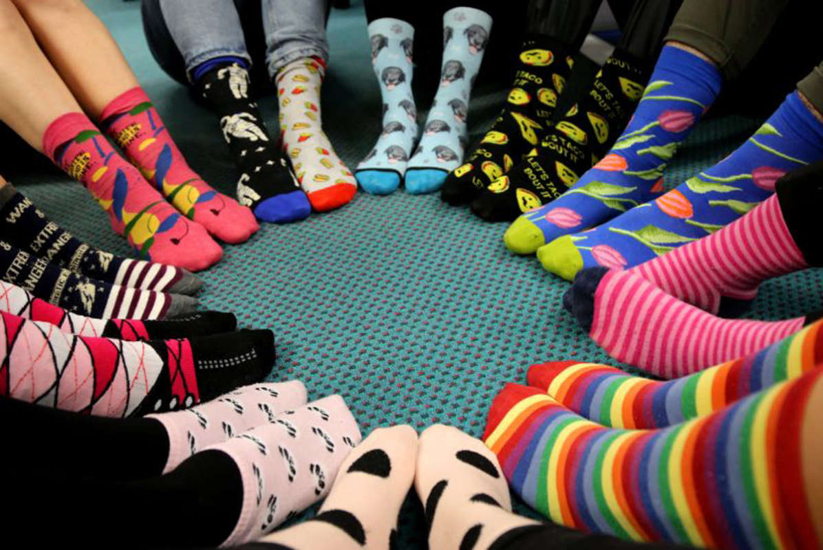 Raise Awareness of Doctors’ Mental Health By Wearing Crazy Socks | The ...