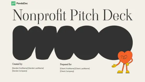 Nonprofit Pitch Deck