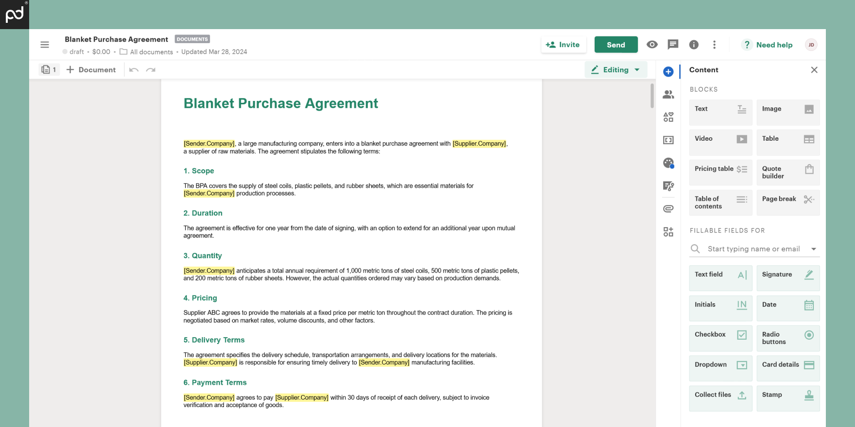 Image from What are blanket purchase agreements (BPAs)? A concise guide