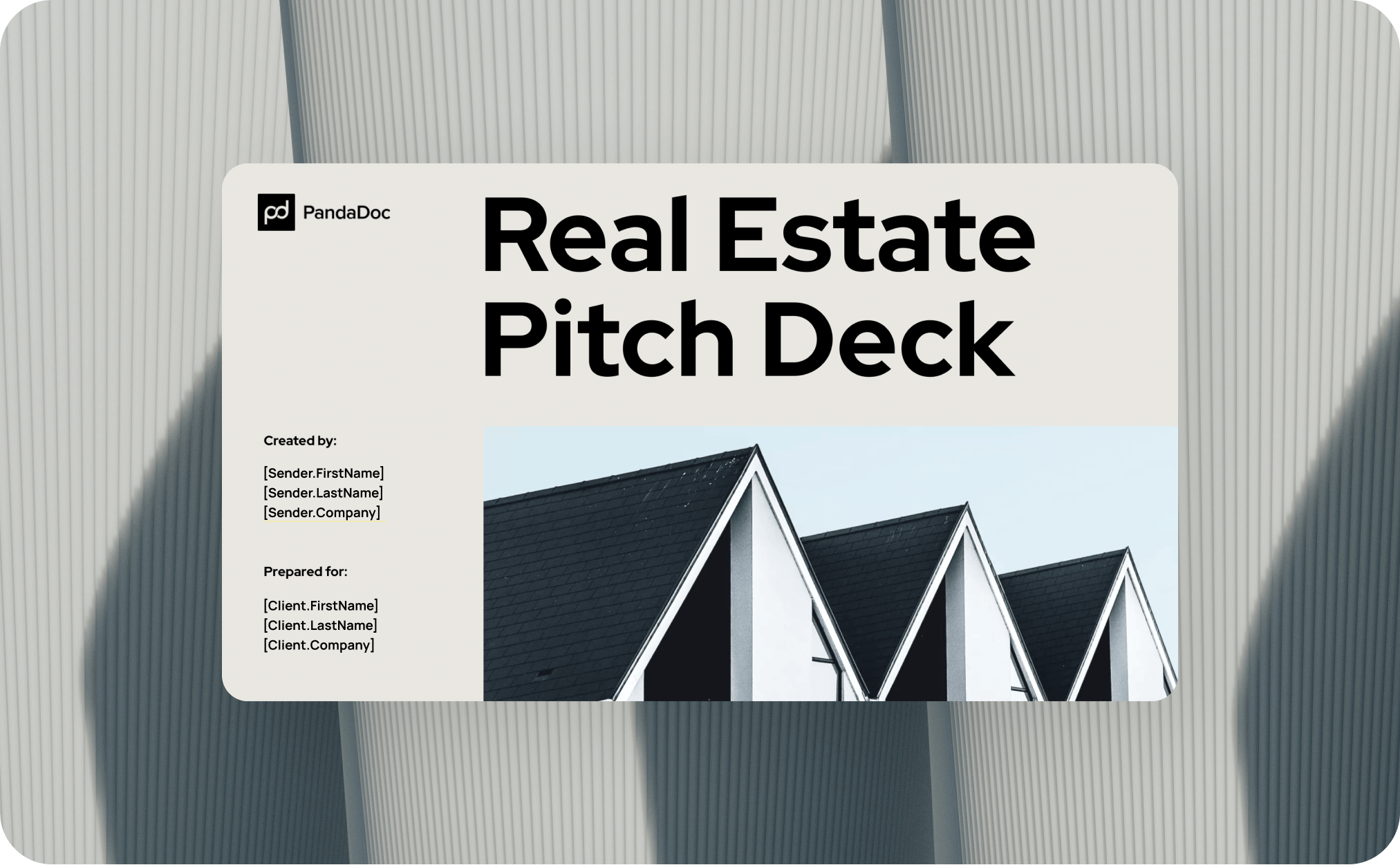 Real Estate Pitcn Deck PandaDoc
