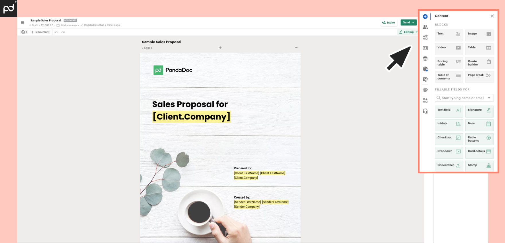 Image from PandaDoc free trial: Features, tips, & FAQs