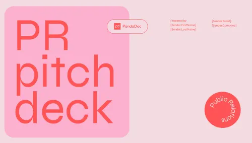 PR Pitch Deck
