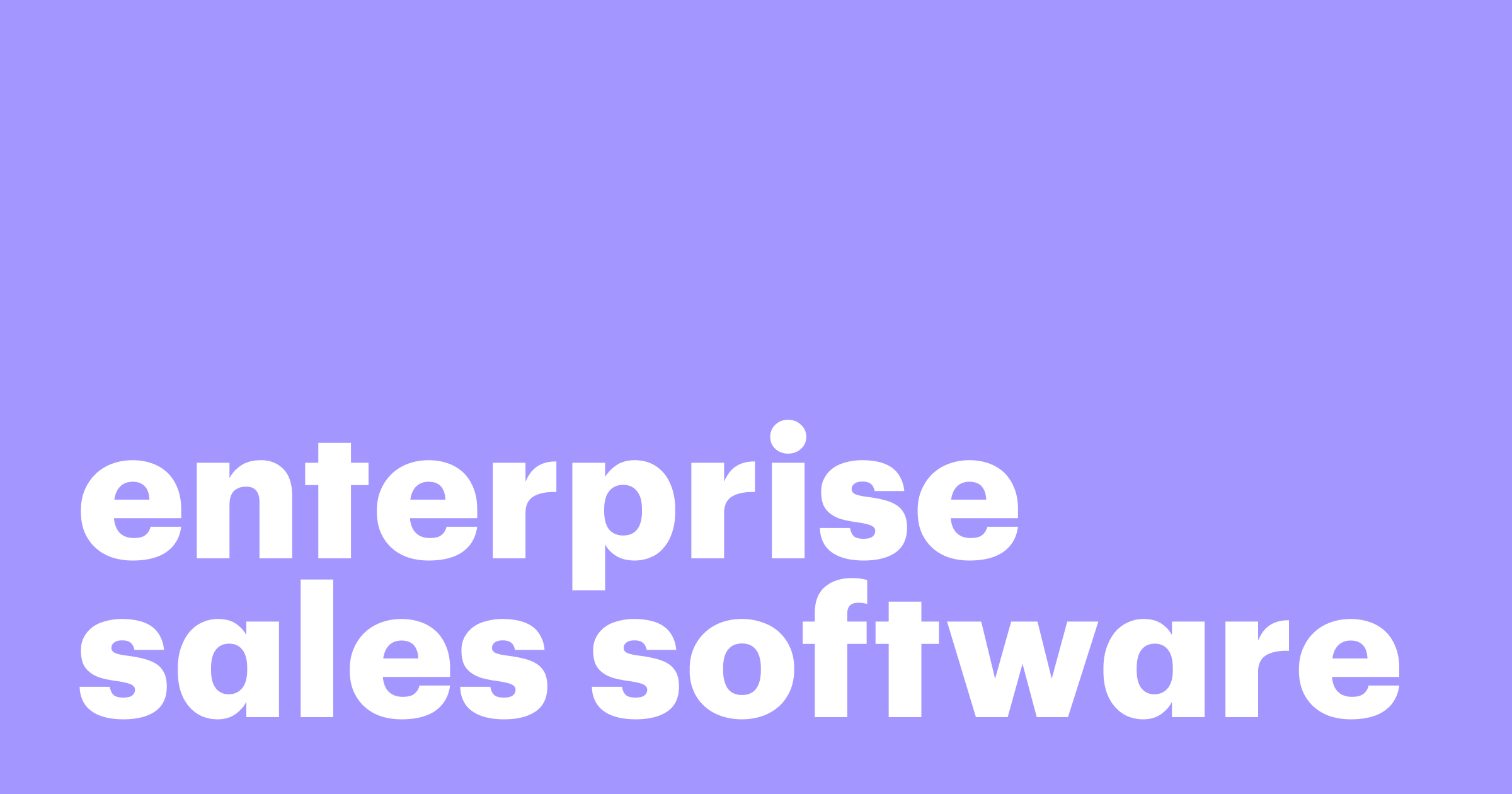 Featured: How to win more deals with enterprise sales software  