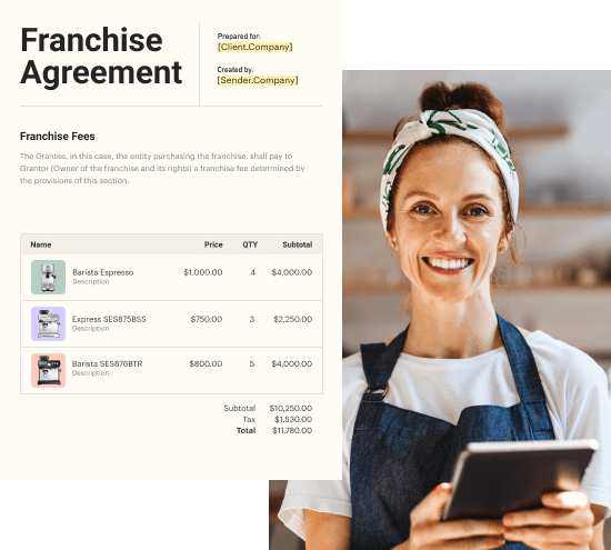 PandaDoc for Franchise Businesses