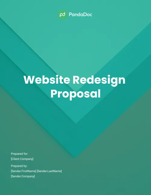 Website Redesign Proposal Template
