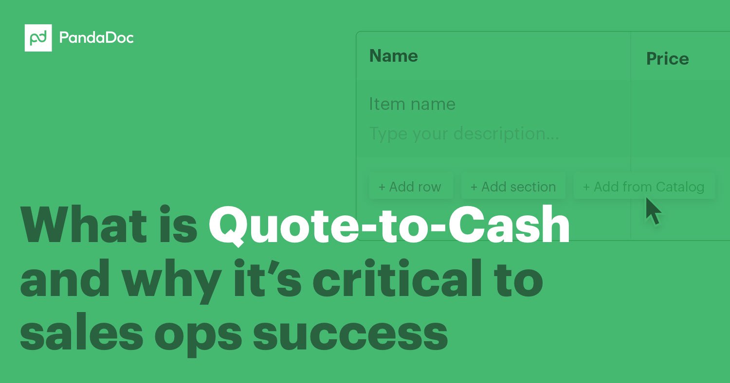 Featured: Boost your business KPIs by implementing a Q2C process