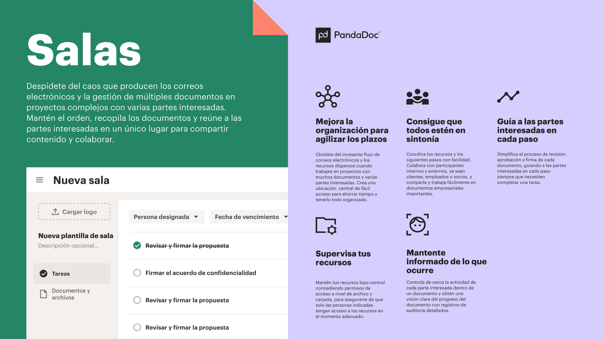 función destacada salas de PandaDoc - 3YCgiPqK0YZAt9TJWrdqPm