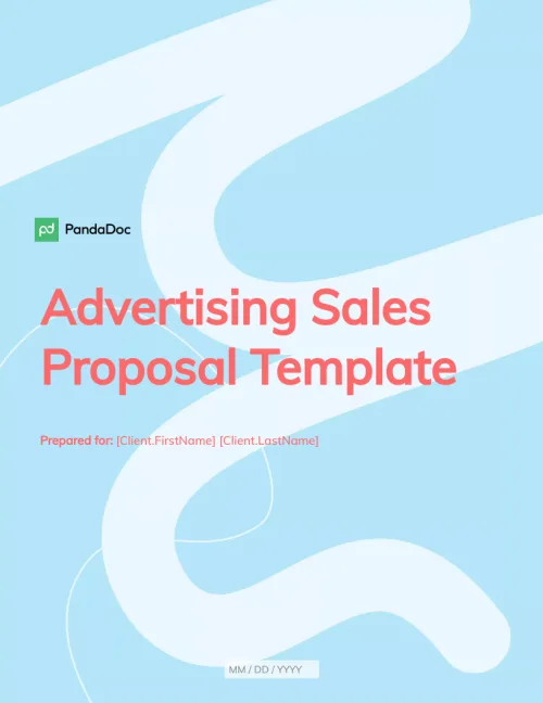 Advertising Sales Proposal Template