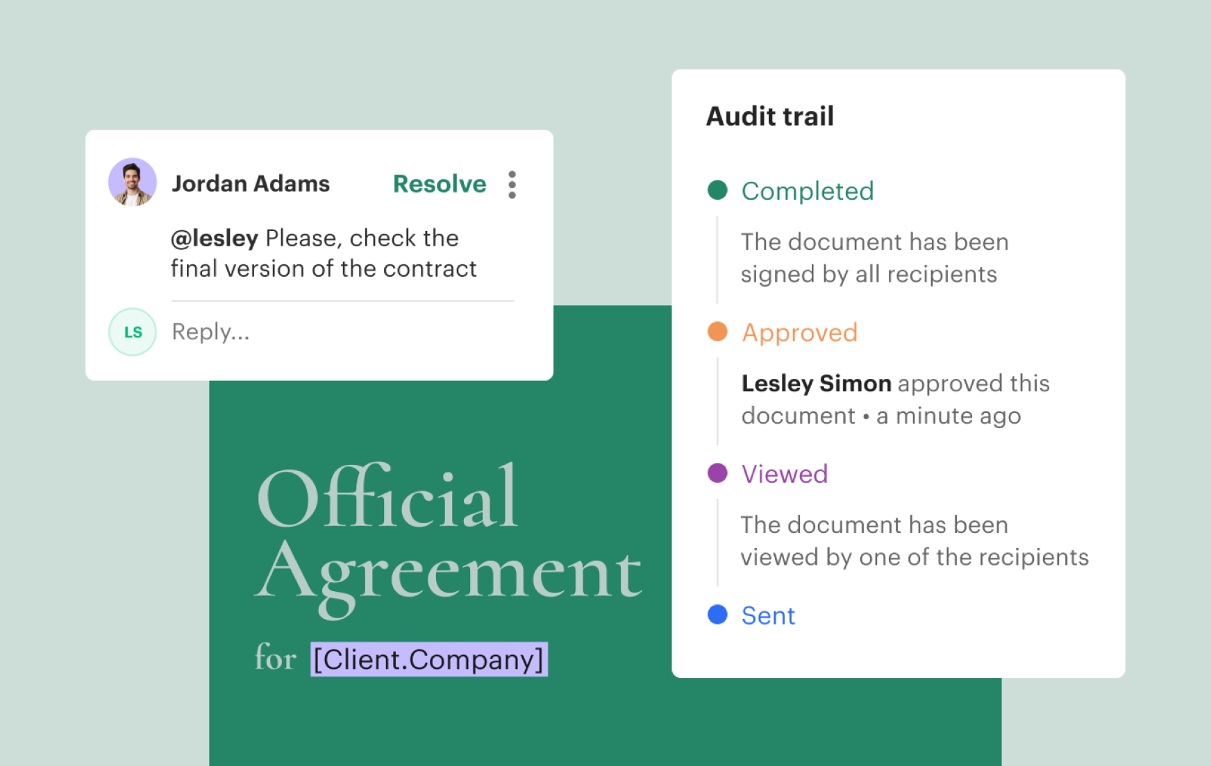 pandadoc audit trail