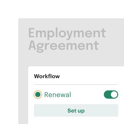 Lead your renewal process
