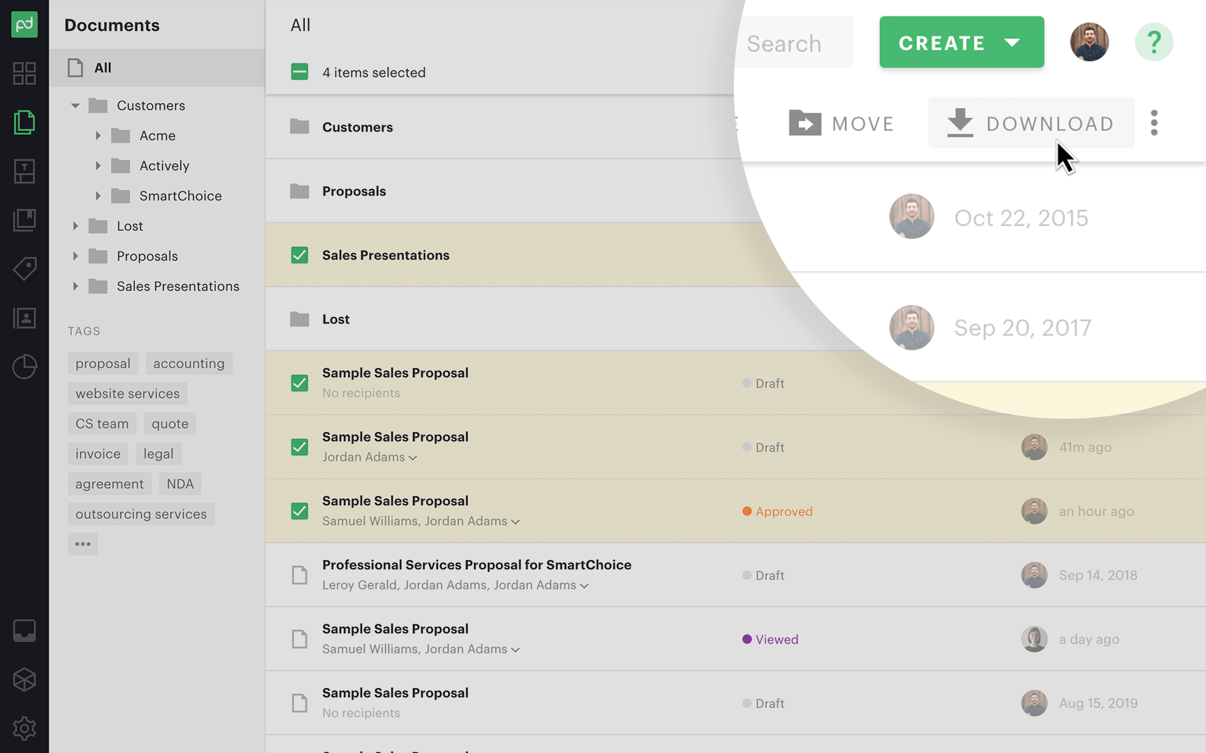 Featured: Export all PandaDoc documents with one click