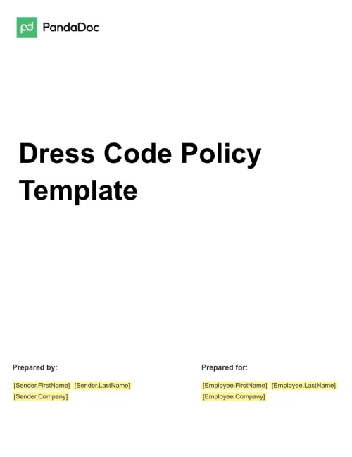 Dress Code Policy