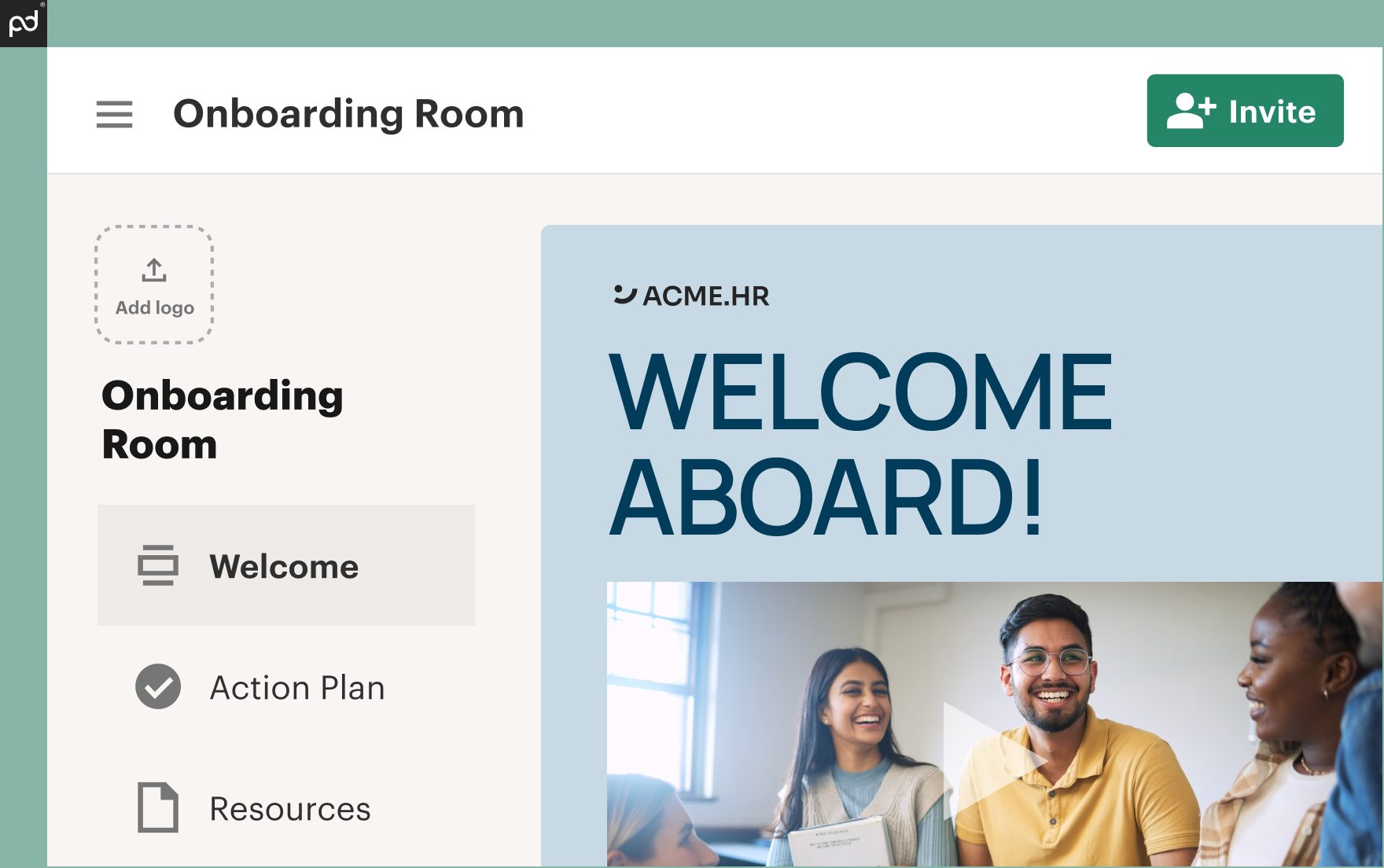 onboarding room in pandadoc