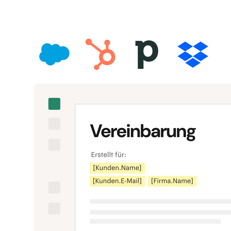Generate documents in seconds
